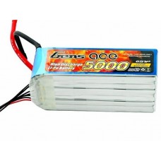 Gens ace 5000mAh 22.2V 60C 6S1P Lipo Battery Pack